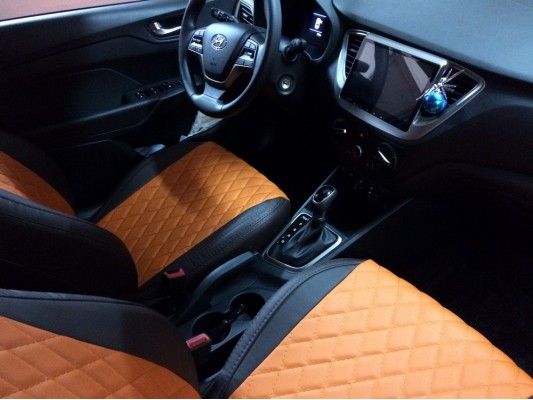 Авточехлы на Hyundai Solaris 2 Авточехлы на Hyundai Solaris 2