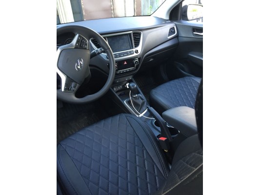 Авточехлы на Hyundai Solaris 2 Авточехлы на Hyundai Solaris 2