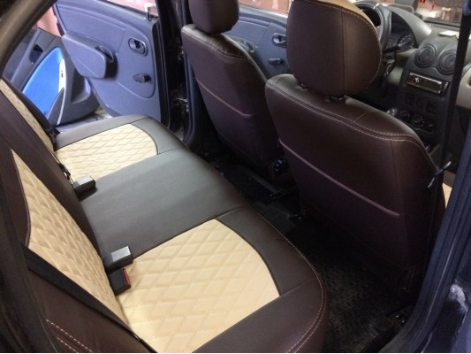 Авточехлы на Renault Logan Авточехлы на Renault Logan