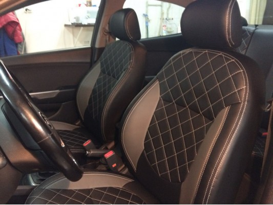 Каркасные авточехлы на KIA Rio 3 Каркасные авточехлы на KIA Rio 3