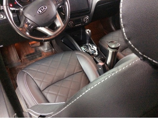 Каркасные авточехлы на KIA Rio 3 Каркасные авточехлы на KIA Rio 3