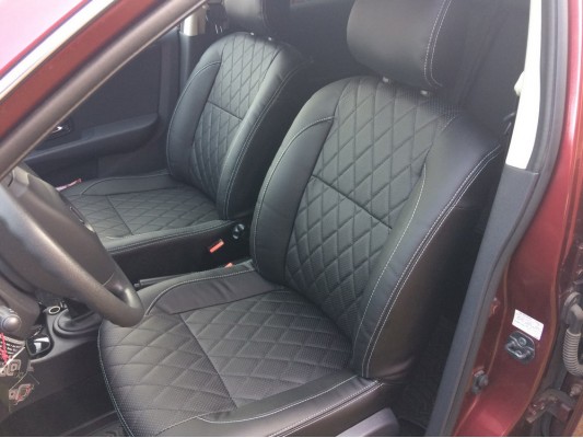 Каркасные авточехлы на Nissan Almera G15 Каркасные авточехлы на Nissan Almera G15