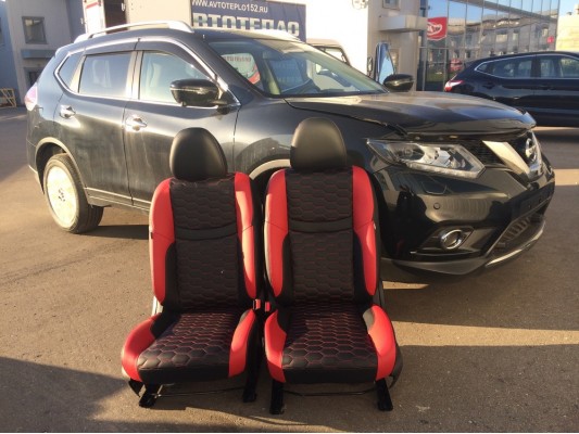 Каркасные авточехлы на Nissan X-Trail T32 Каркасные авточехлы на Nissan X-Trail T32